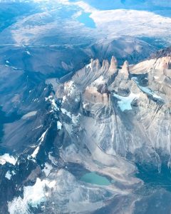 Torres del Paine desde el Avión